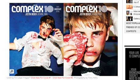 米雑誌「Complex」4月号の表紙
米雑誌「Complex」のHPより