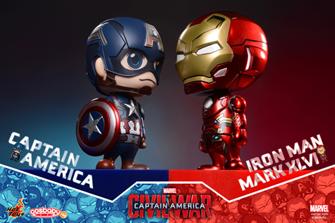 いよいよ来月公開 シビル ウォー キャプテン アメリカ よりキャプテン アメリカ アイアンマンのカッコかわいいフィギュア６月発売 海外ドラマ セレブニュース Tvグルーヴ モバイル版