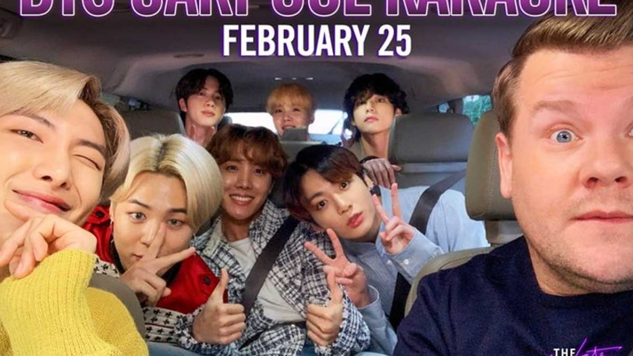 ｂｔｓ ついにカープール カラオケに出演決定 車内でのキュートな集合写真が公開 写真あり Tvgroove