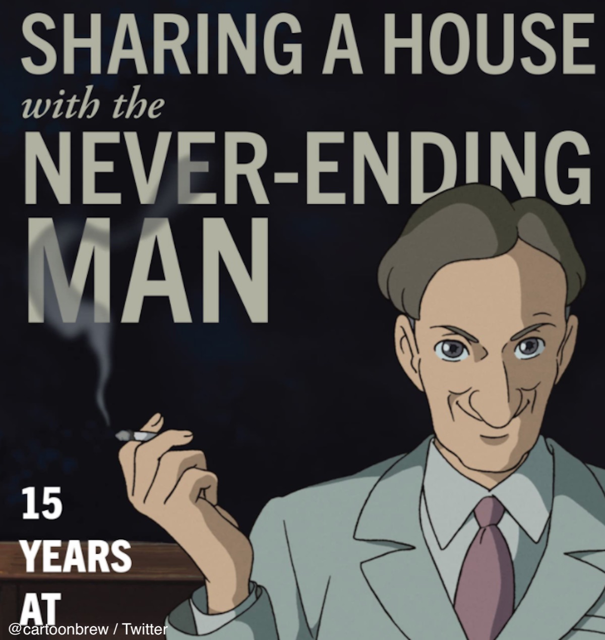 「Sharing a House with the Never-Ending Man: 15 Years at Studio Ghibli」