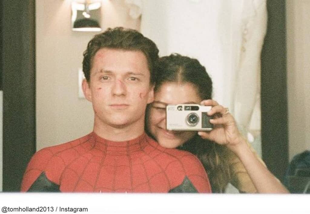 トム・ホランド＆ゼンデイヤ @tomholland2013 / Instagram