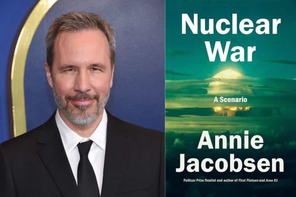 Photo: DFree（ドゥニ・ヴィルヌーヴ監督）、Amazon.com / Annie Jacobsen（Nuclear War: A Scenario）